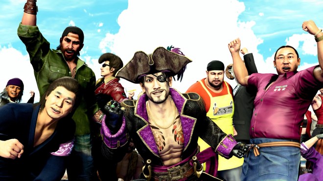 龍が如く8外伝_感想_スクリーンショット_海賊仲間